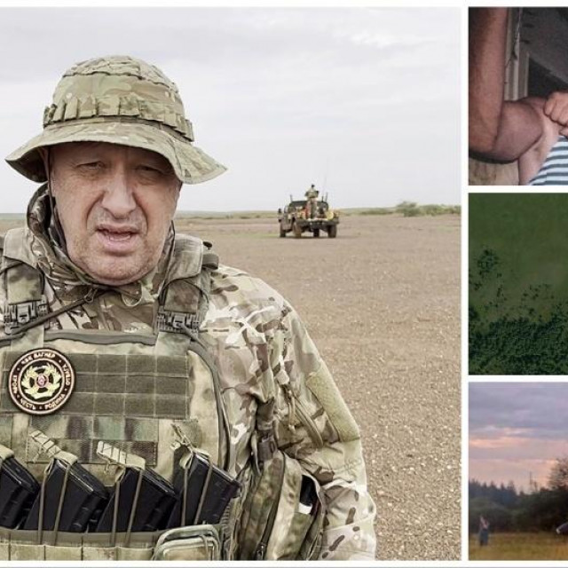 Jevgenij Prigožin, Dmitrij Utkin, lokacija pada zrakoplova