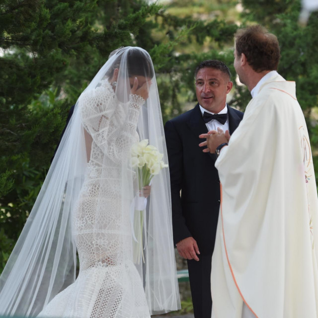 Ana Gruica, Boran Uglešić i fra Jozo Cirko
 