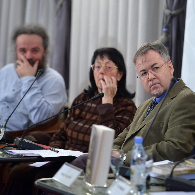 Miljenko Jergović, Dafinka Večerina i Drago Pilsel