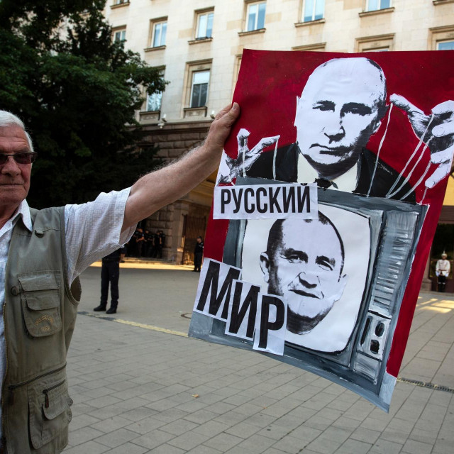 Prosvjed u Sofiji protiv predsjednika Radeva, 19. srpnja 2023.