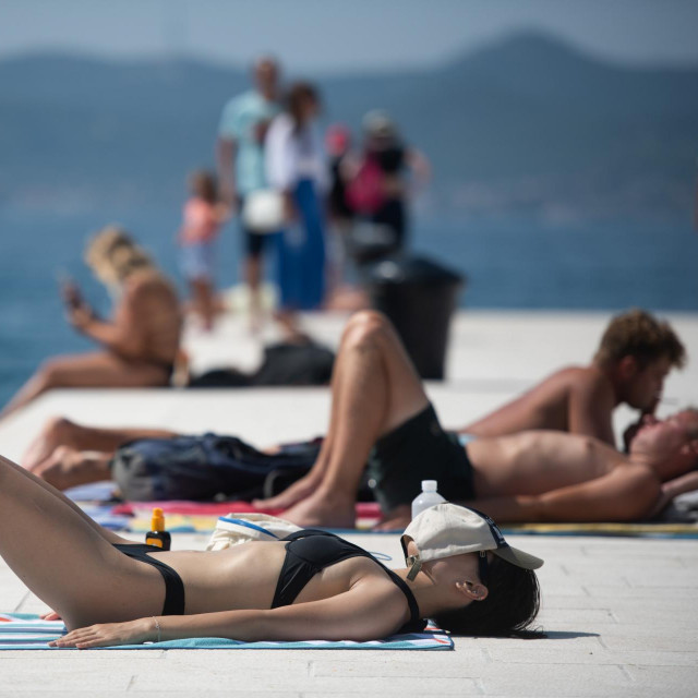 Turisti, ilustracija