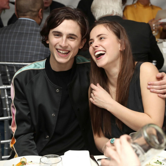 Timothee i Pauline Chalamet