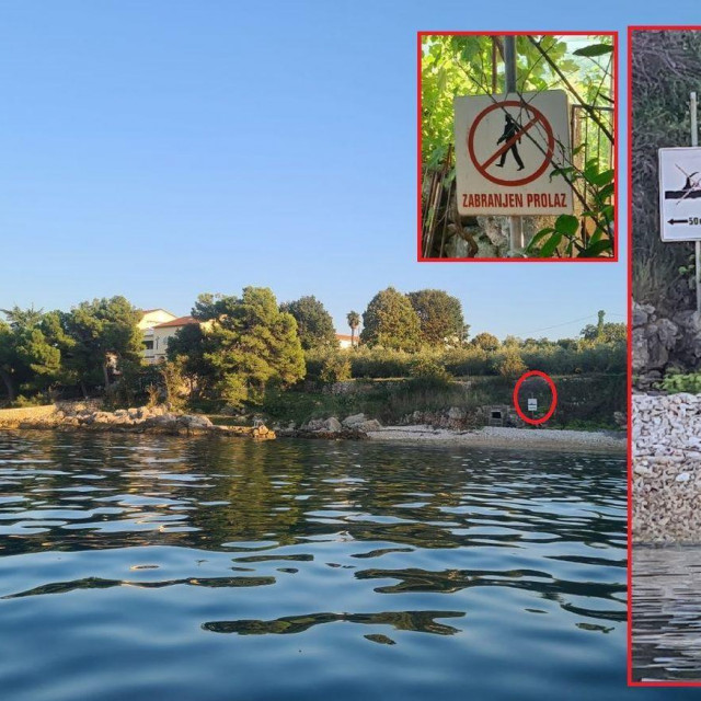 ”Privatizirana‘ plaža koja je zapravo pomorsko dobro