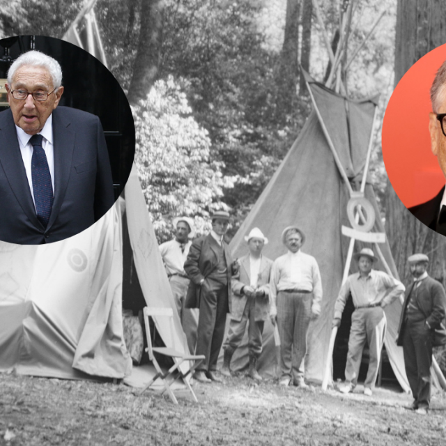 Bohemian Club Grove između 1896. i 1911. Posjetili su ga bivši američki državni tajnik Henry Kissinger i suosnivač Microsofta Bill Gates