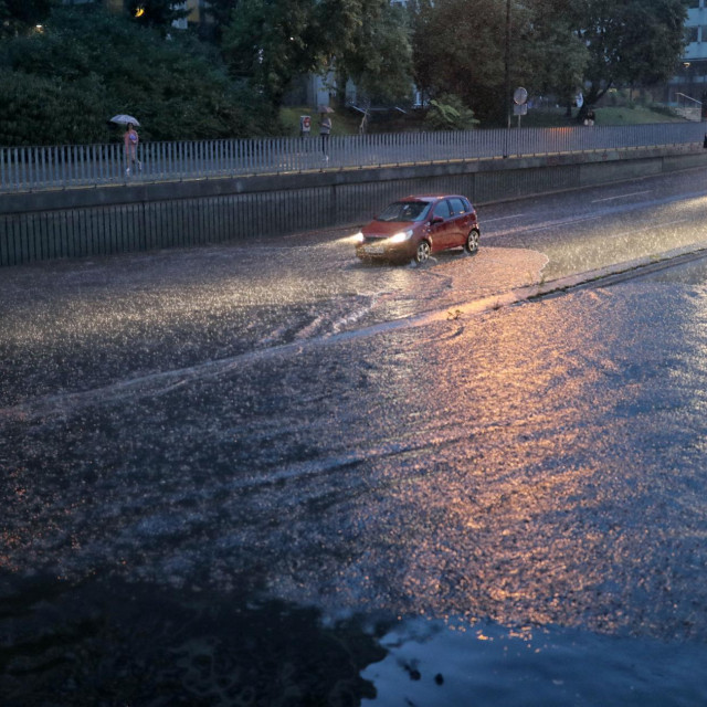 Nevrijeme u Ljubljani