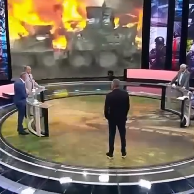 Rasprava u studiju kanala Rusija-1