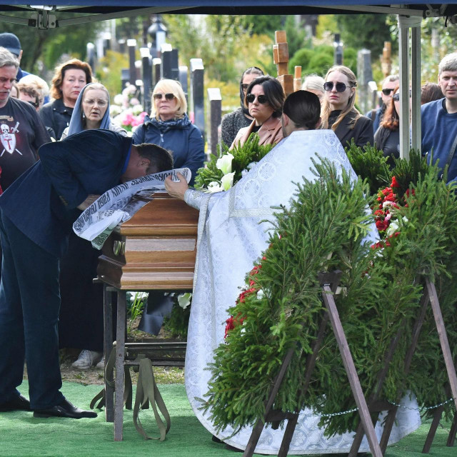 Pogreb Valerija Čekalova u Sankt Peterburgu