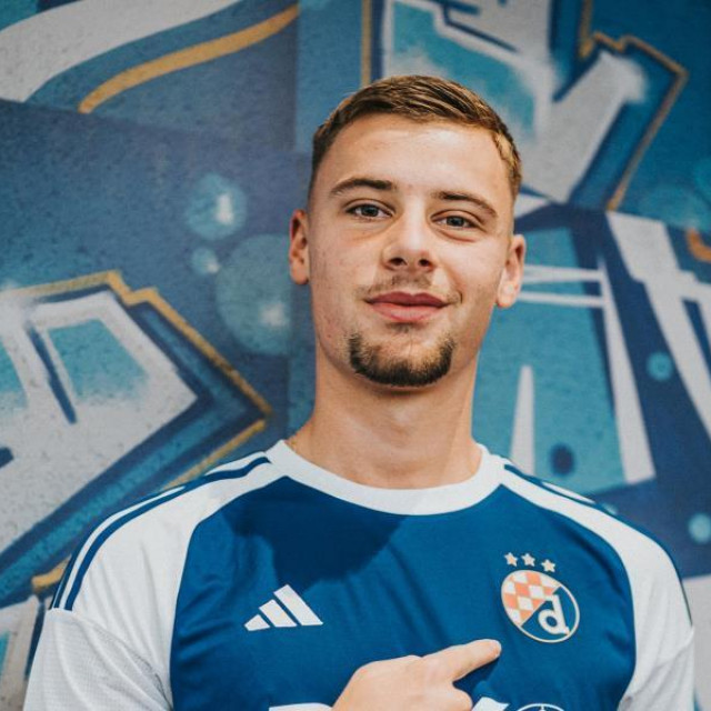 Gabriel Vidović u dresu Dinama