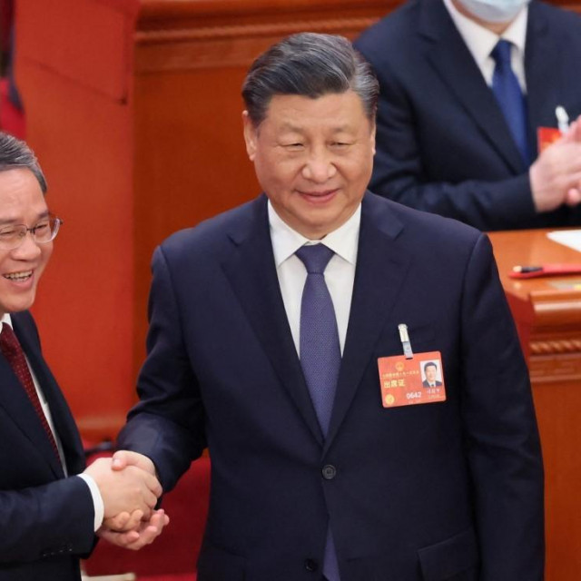 Li Qiang i Xi Jinping 