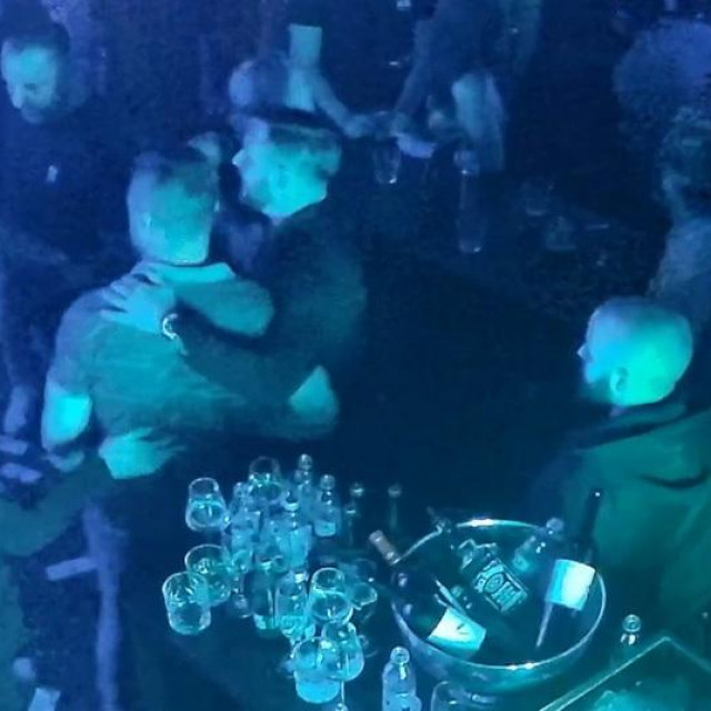 Snimka nadzorne kamere iz kluba Ritz neposredno prije ubojstva Tomislava Sablje