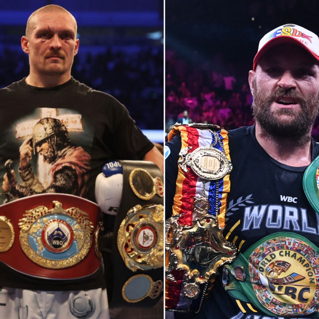 Oleksandr Usyk i Tyson Fury