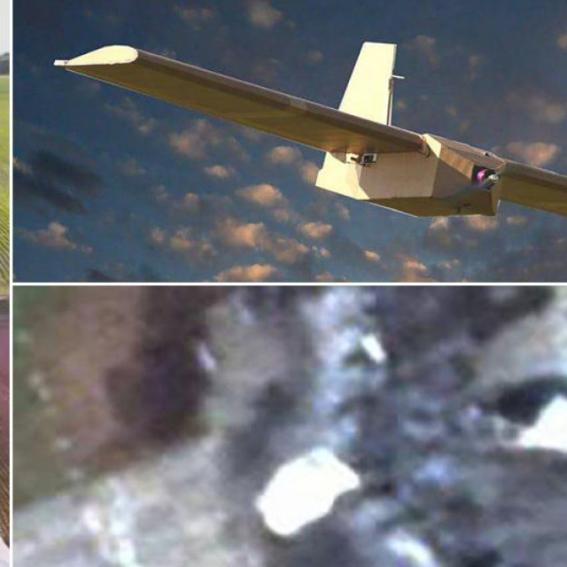 Demonstracija udara ‘kartonskih‘ dronova, ‘kartonski‘ dron i uništeni Iljušin