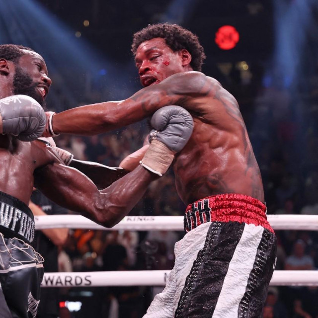Terence Crawford (lijevo) i Errol Spence (desno)