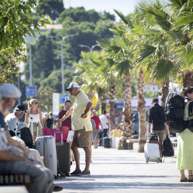 Split u vrijeme turističke sezone
