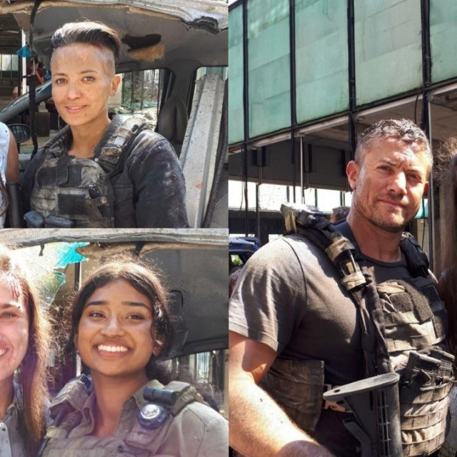 Marijana Vukelić na setu je bila sa zvijezdama Varadom Sethu, Alin Sumarwata, Warrenom Brownom