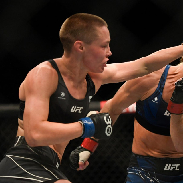 Rose Namajunas (lijevo) i Manon Fiorot (desno)