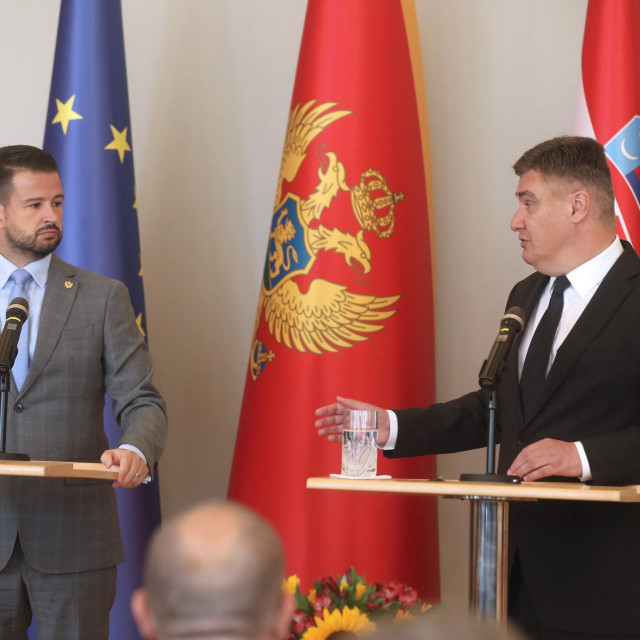 Jakov Milatović i Zoran Milanović