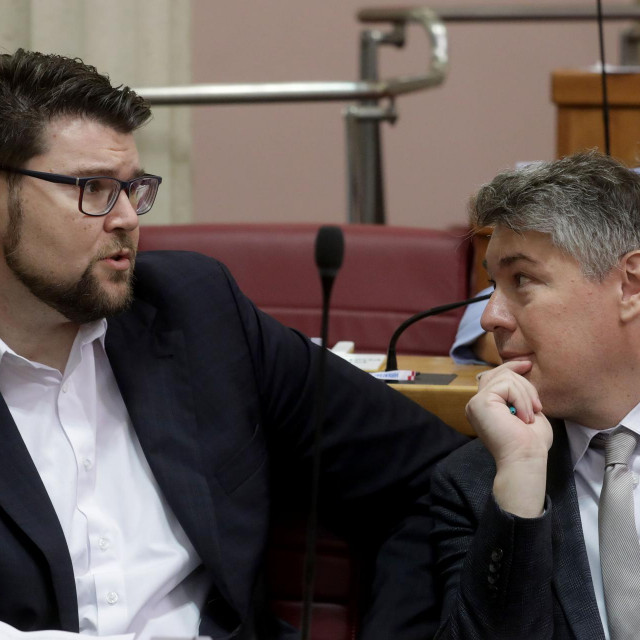 Peđa Grbin i Boris Lalovac