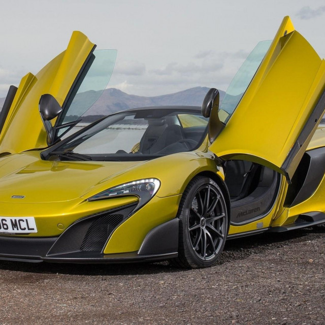 McLaren 675LT Spider (ilustracija)