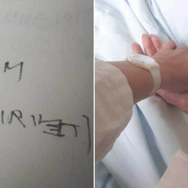 Poruka Anamarijine majke i majka i Anamarija u bolnici