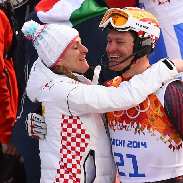 Janica i Ivica Kostelić, 2014. 