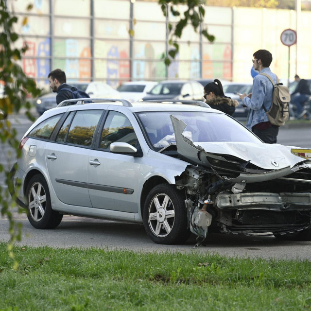 Prometna nesreća (ilustracija)