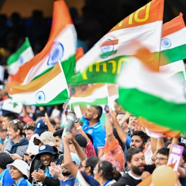 Navijači indijske kriket reprezentacije koji se još nazivaju i Bharat Army