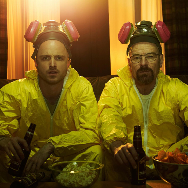 Aaron Paul i Bryan Cranston