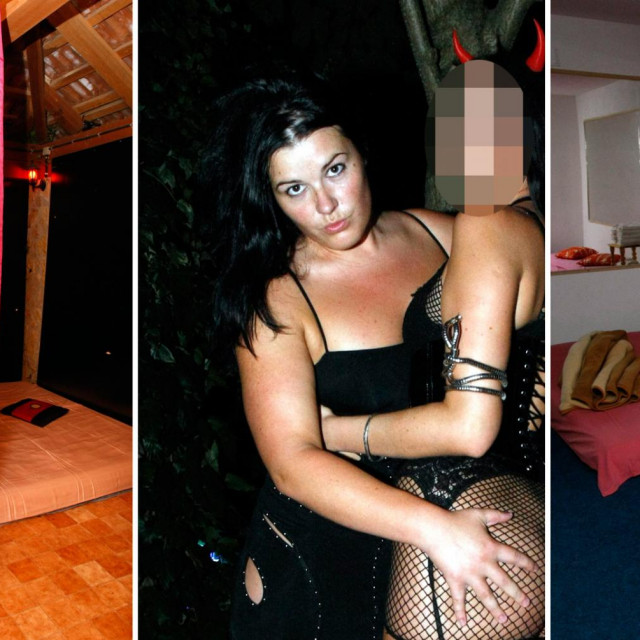 Unutrašnjost swingerskog kluba Anaconda i uhićena Đurđica M., snimljena 2010. kada se predstavljala kao vlasnica kluba