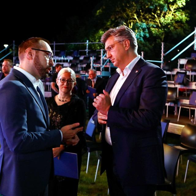 Tomislav Tomašević i Andrej Plenković