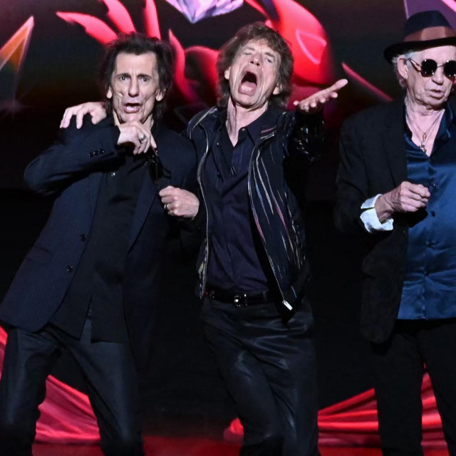 Ronnie Wood, Mick Jagger i Keith Richards