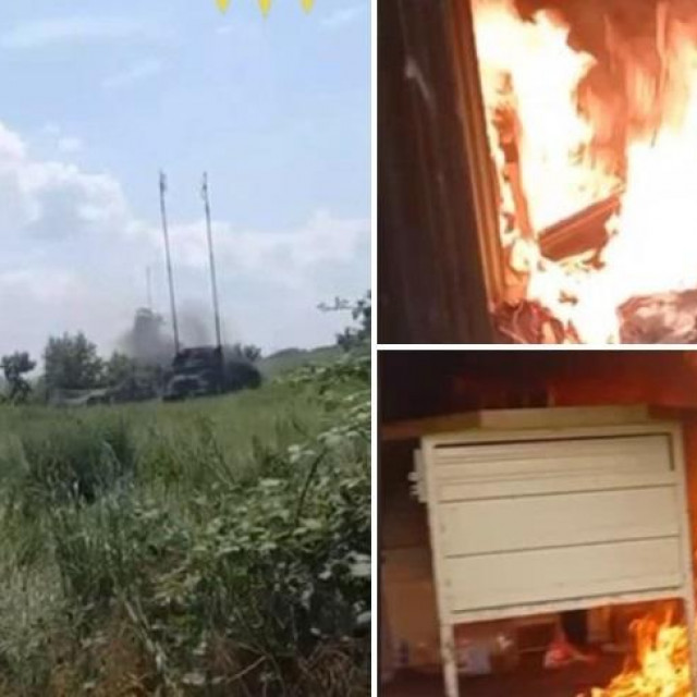 Jedna u nizu akcija tatarskog pokreta otpora Ateš. Krajem srpnja uništili su komunikacijski kompleks ruske vojske u regiji Herson.
