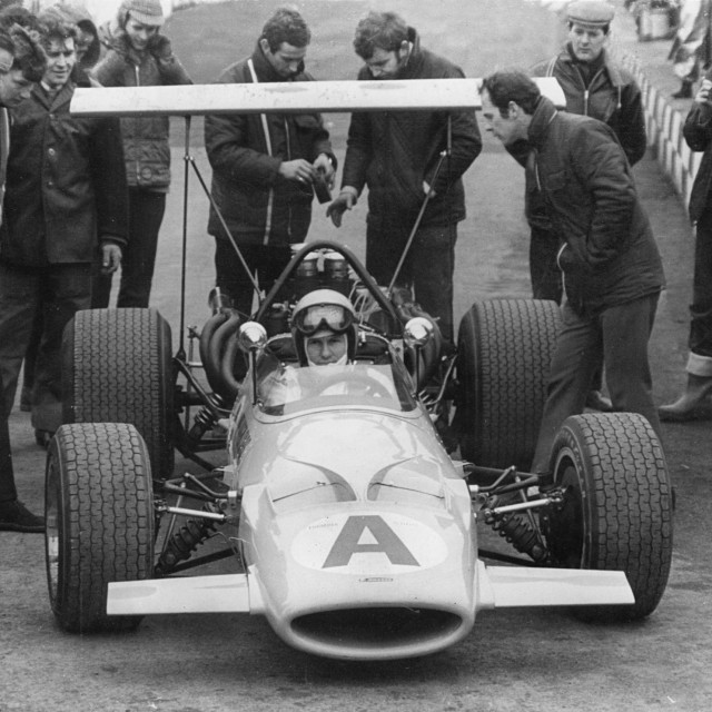 McLaren 10A prototip, Bruce McLaren, 1969.