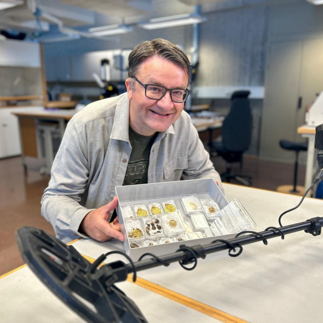 Erlend Bore sa svojim otkrićem