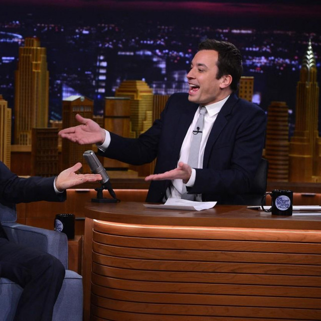 Jerry Seinfeld i Jimmy Fallon u ”Tonight Showu”