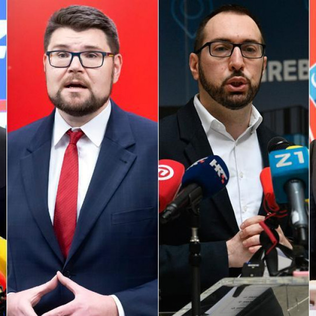 Andrej Plenković, Peđa Grbin, Tomislav Tomašević, Zoran Milanović