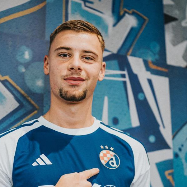 Gabriel Vidović u dresu Dinama