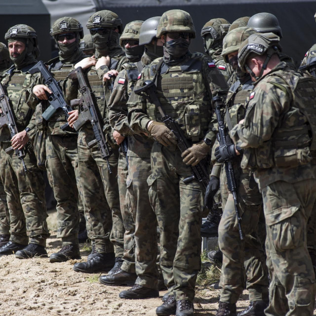 Poljska vojska na bjeloruskoj granici