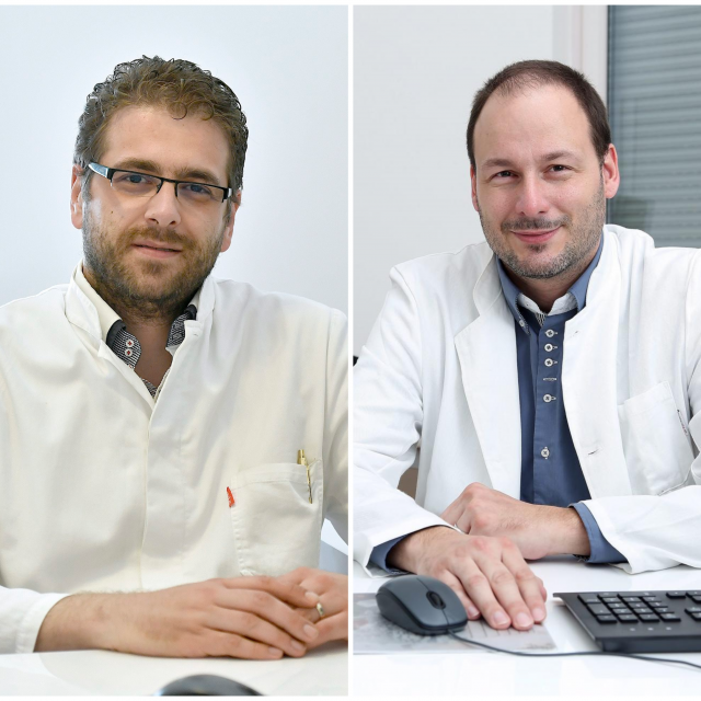 Božidar Perić, dr. med. i Josip Staničić, dr. med.