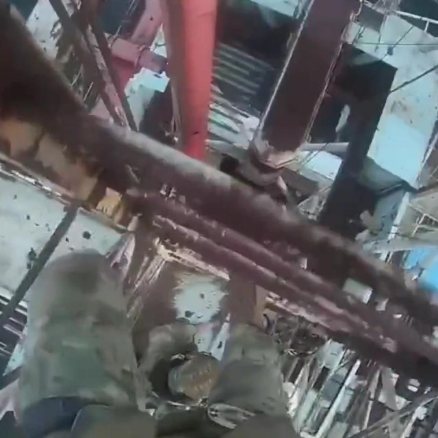 Uktajinske snage u akciji osvajanja platformi