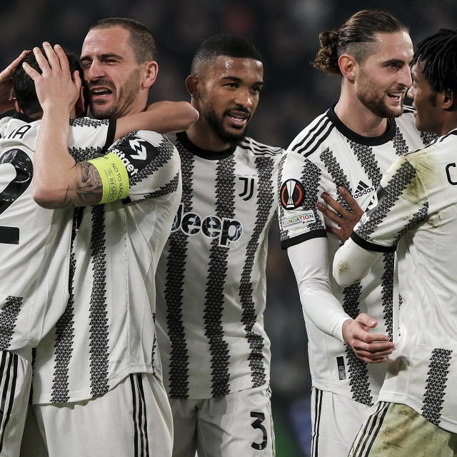 Angel Di Maria, Leonardo Bonucci, Gleison Bremer, Adrien Rabiot i Juan Cuadrado