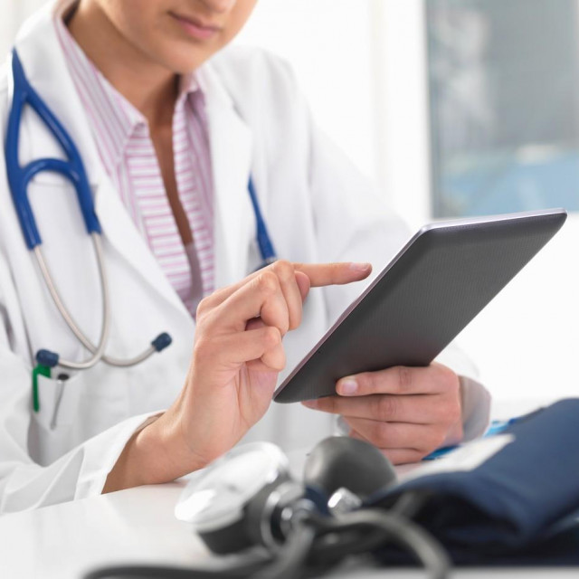 Ilustracija, liječnica