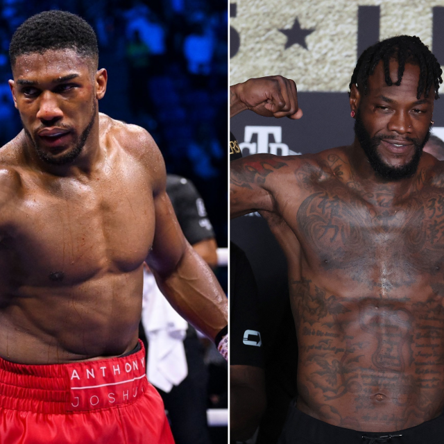 Anthony Joshua i Deontay Wilder