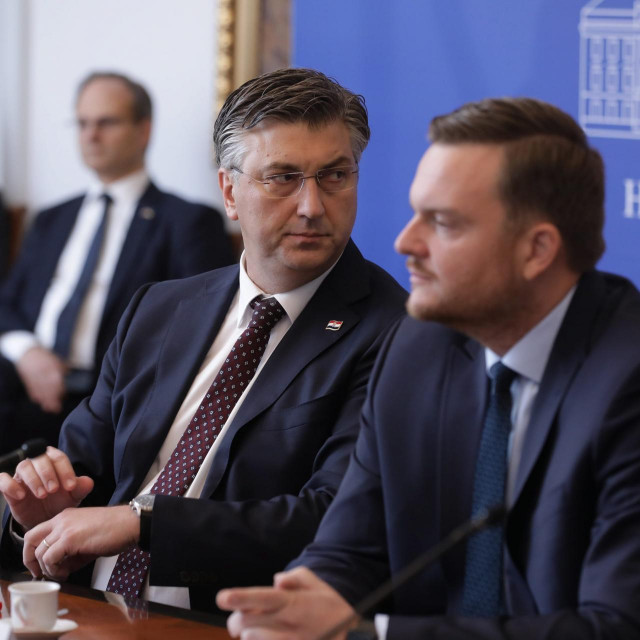 Andrej Plenković i Marko Primorac