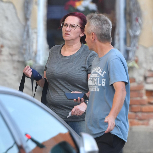 Smiljana Srnec sa suprugom u Varaždinu