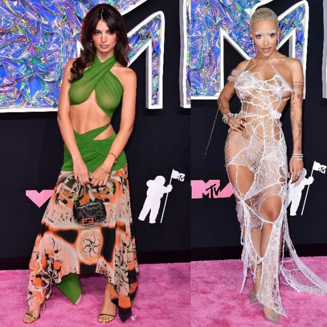 Nicki Minaj, Emily Ratajkowski, Doja Cat