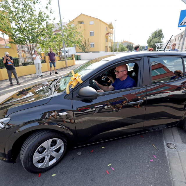 Predrag Gospić u novom autu