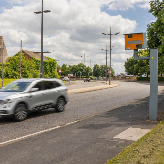 Policijski radar, ilustracija