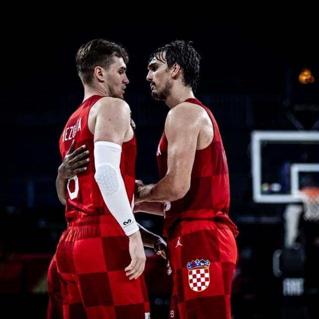 Mario Hezonja i Dario Šarić