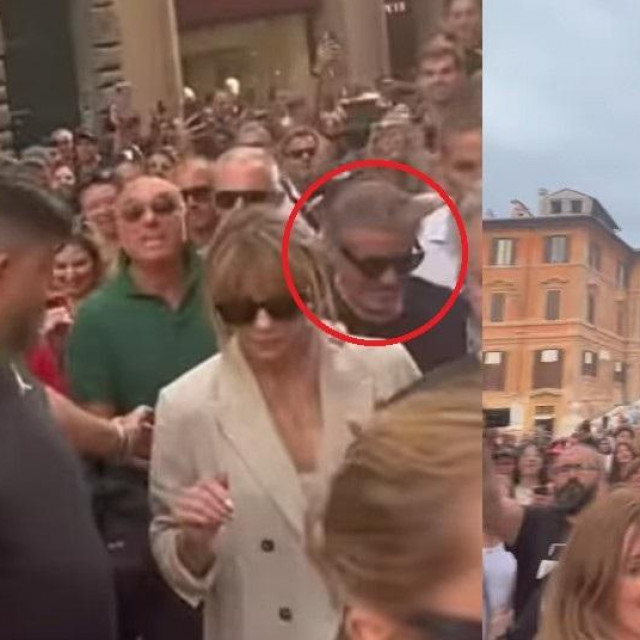 Sylvester Stallone probijao se kroz hordu obožavatelja u Rimu